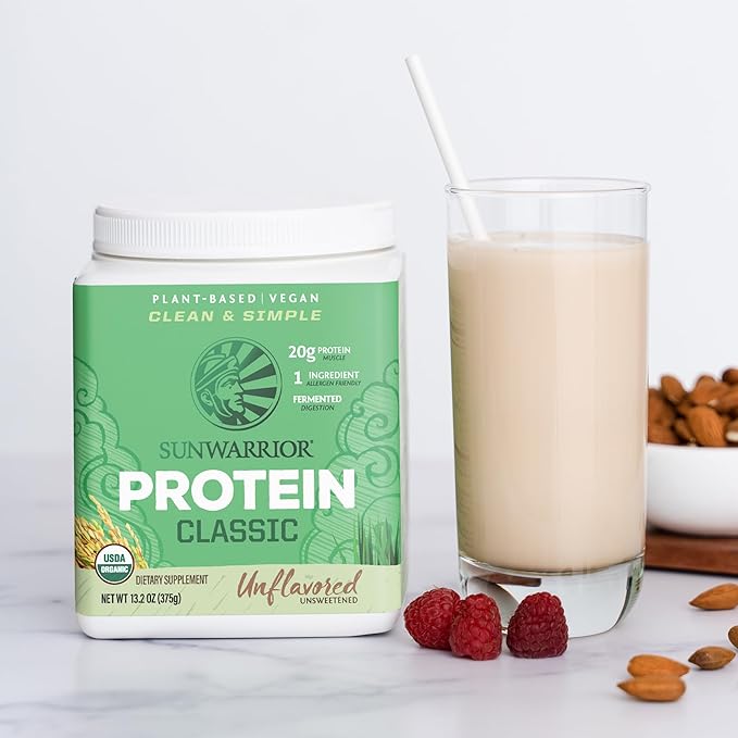 Brown Rice Protein Powder with Bcaa 375g by