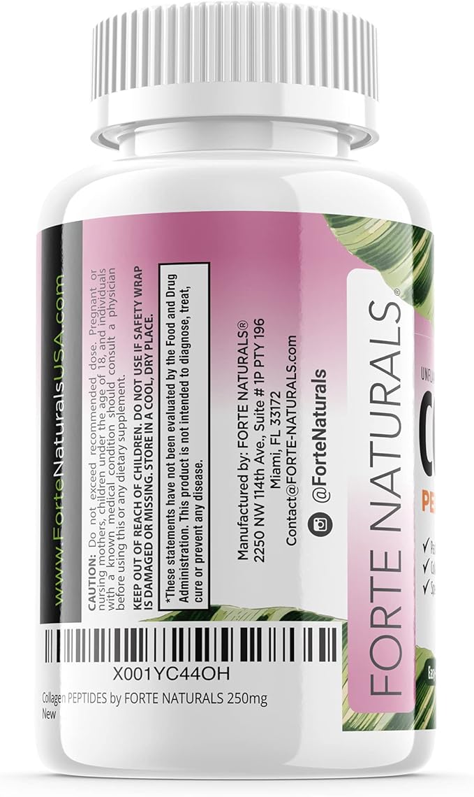 Collagen Peptide Pills 100 TABLETS Collagen