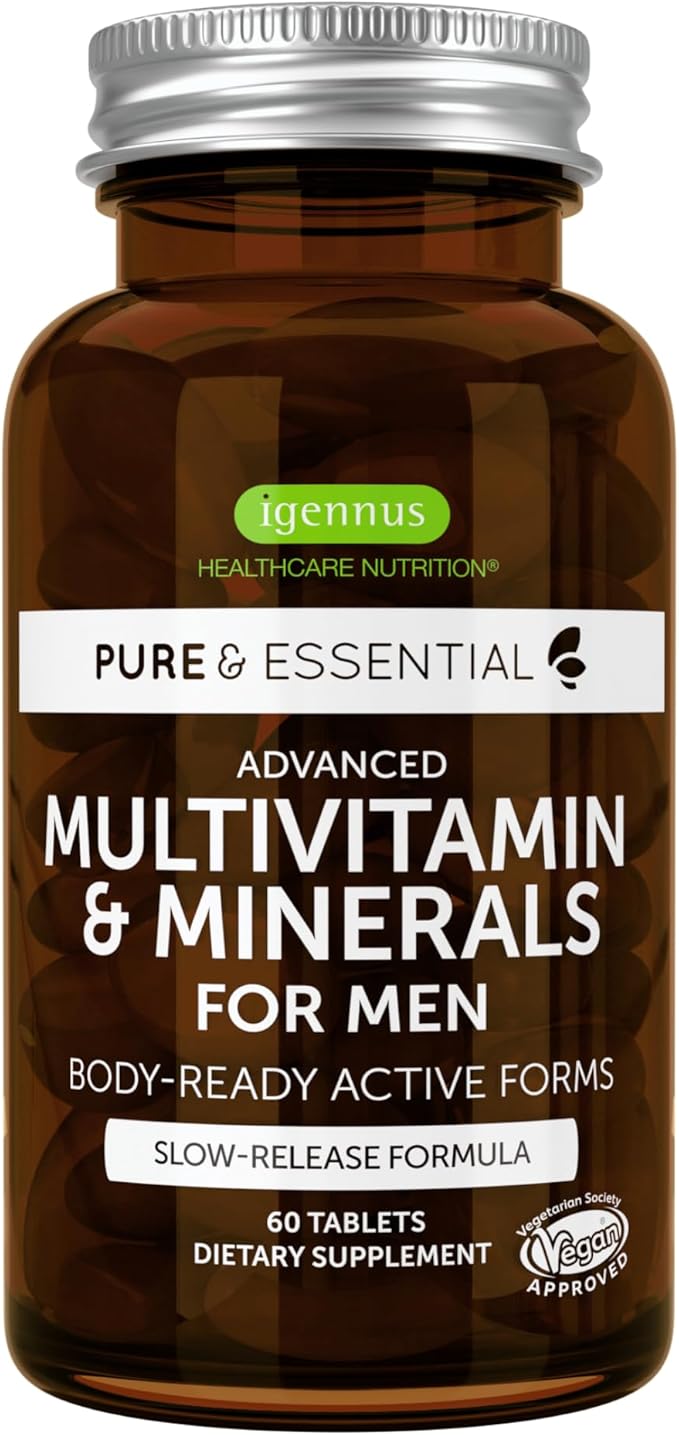 Methylated Men's Multivitamin, MTHFR Supplement