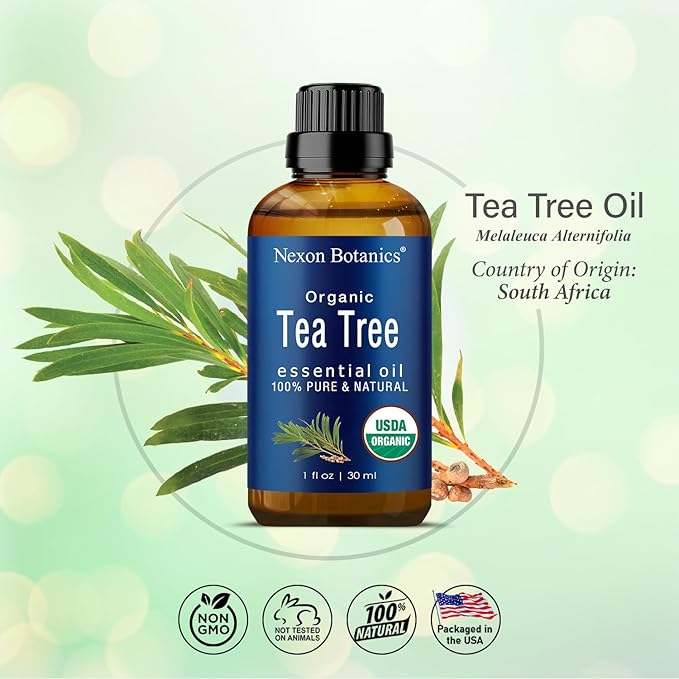 Organic Tea Tree Oil 30 ml 100% Natural,