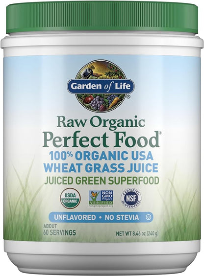 Garden of Life Raw 100% Organic 60 Servings 8.46 Oz