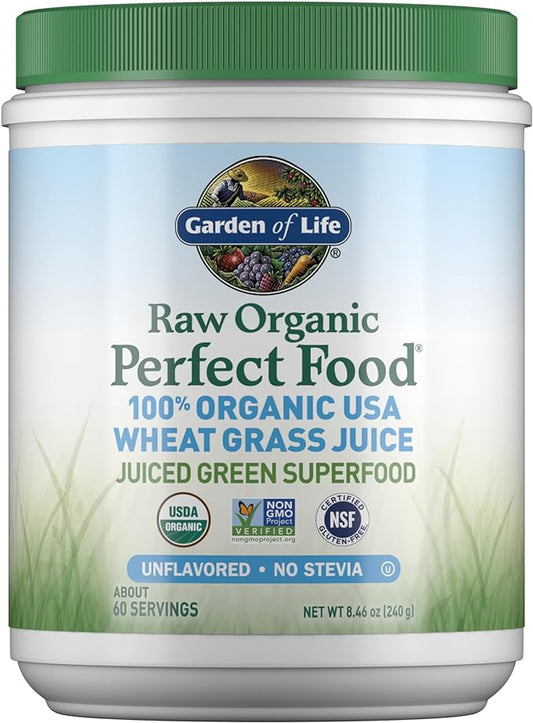 Garden of Life Raw 100% Organic 60 Servings 8.46 Oz
