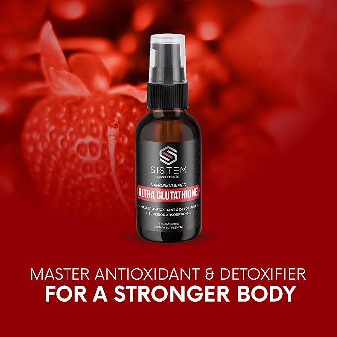 Sistem Liquid Nano Liposomal Glutathione Supplement 50mg, Glutathione
