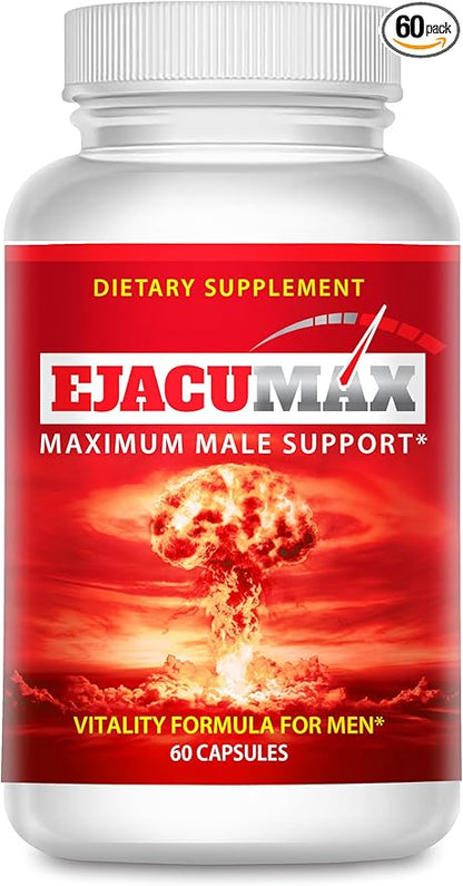 Ejacumax Vitality- Prenatal Vitamins for Men- 60 Capsules