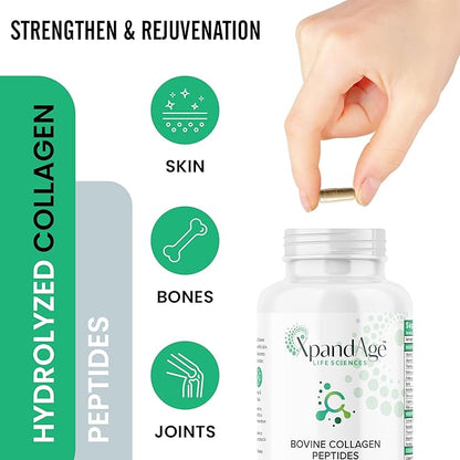 XpandAge's Bovine Collagen Peptides contain Biotin,