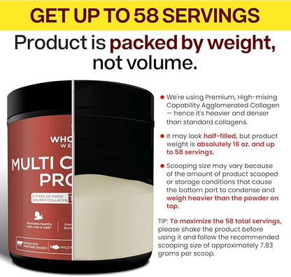 Multi Collagen Protein Powder Hydrolyzed (Type
