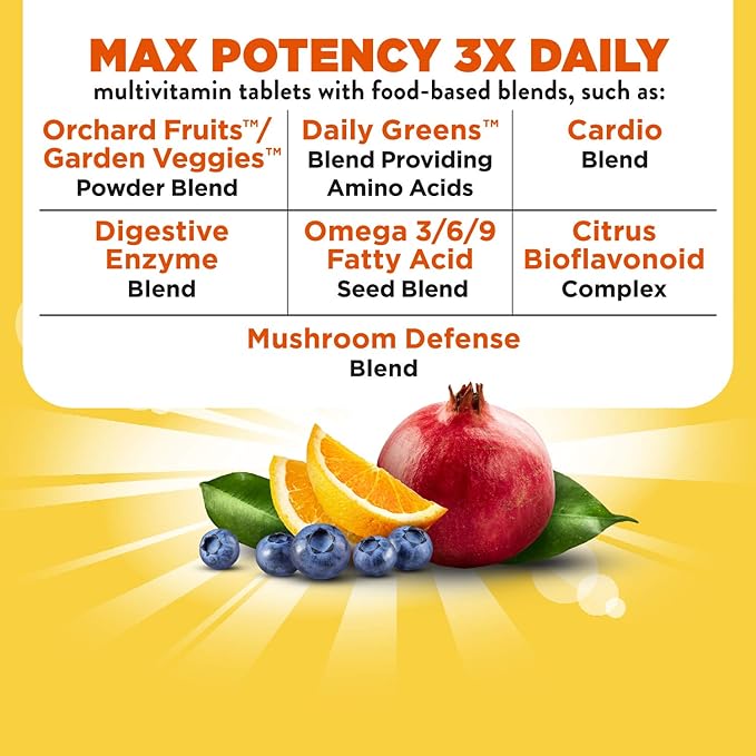 Nature's Way Alive! Max3 Potency Multivitamin, 60 Tablets