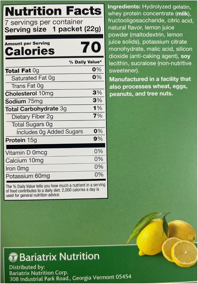 PROTIFIT - High Protein Fruit Flavored 15g Protein, 7 Servings