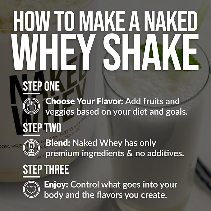 NAKED Whey Double Chocolate Grass Fed 21 Servings