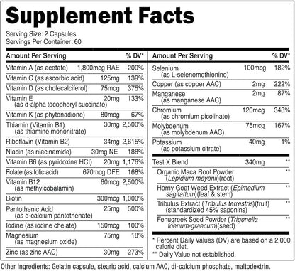 Primaforce Multivitamin for Men Capsules [120 caps]
