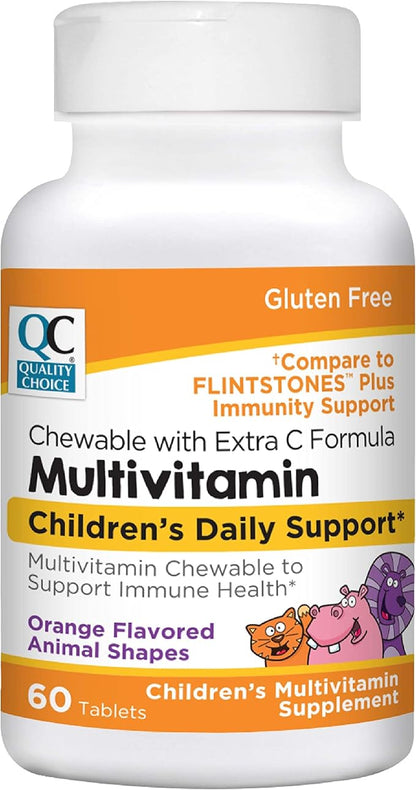 Quality Choice Children's Animal Shaped Multivitamin
