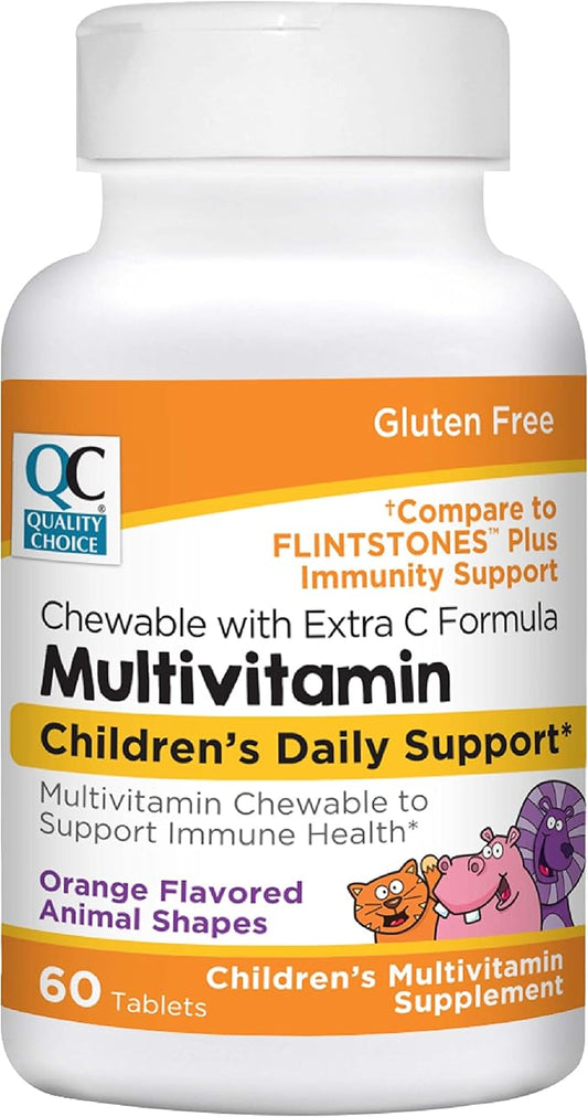 Quality Choice Children's Animal Shaped Multivitamin