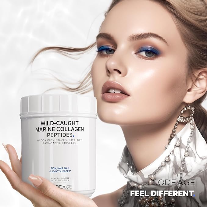 Codeage Marine Collagen Powder 1 & 3 Collagen 15.87 Ounces