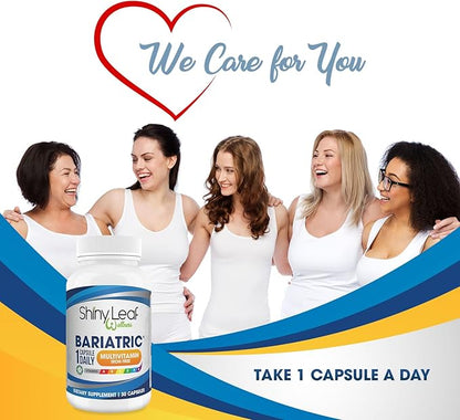 Shiny Leaf Bariatric Multivitamin Iron-Free Capsules (1 Year 360 Caps)