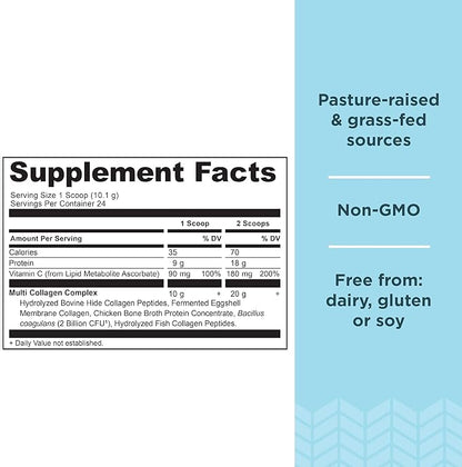 Ancient Nutrition Hydrolyzed Collagen Peptides Powder 24 Servings, 8.6oz