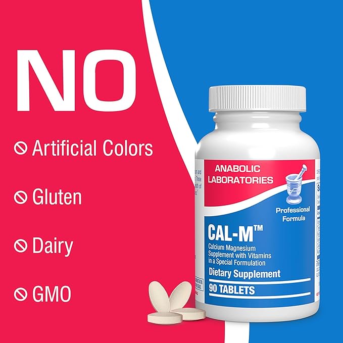 Magnesium and Calcium Supplement 90 Tablets B6 -
