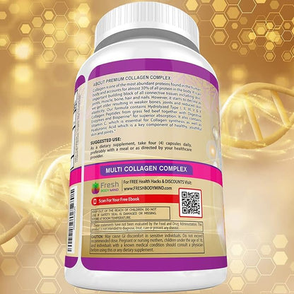FRESH HEALTHCARE Multi Collagen Pills 120 Kosher