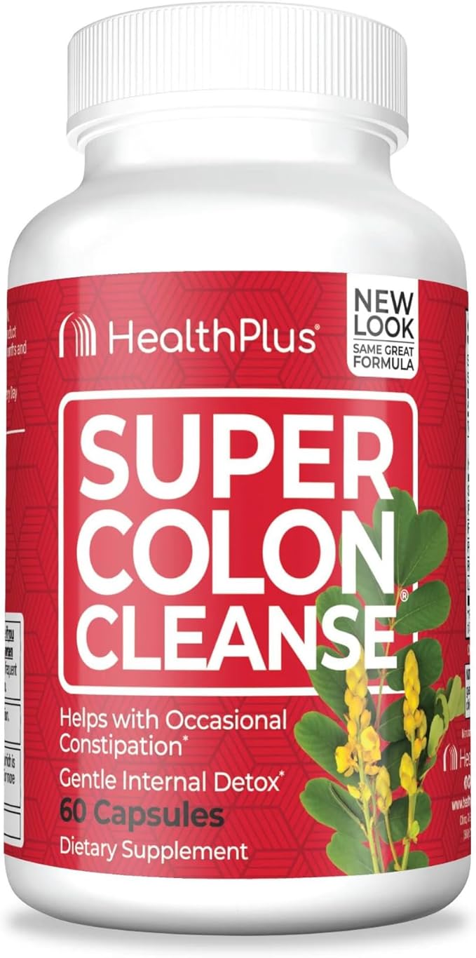 Health Plus Super Colon Cleanse 10 60 Capsules