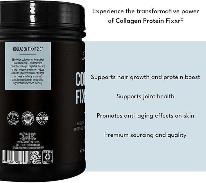 Collagen 2.0 by Dr. Amie 3 Bioactive 30 Servings