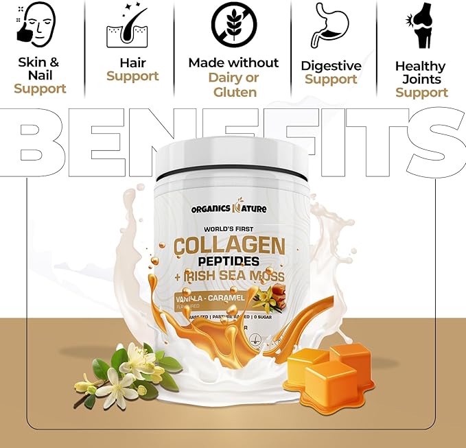ORGANICS NATURE Collagen Peptides Powder 30 Servings 380 gr