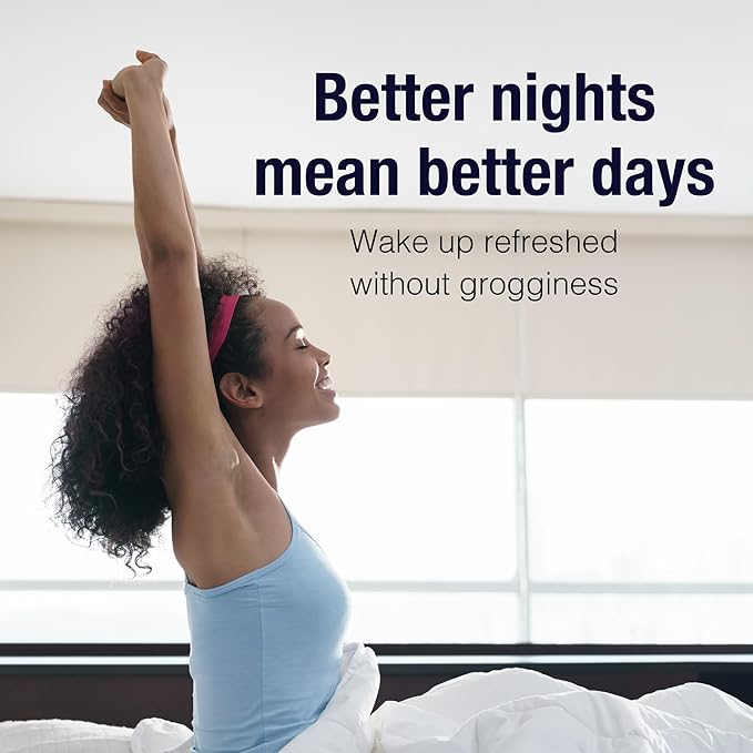 Natural Factors Stress-Relax Tranquil Sleep Extra 5-HTP, Melatonin, 60 tablets (60 servings)
