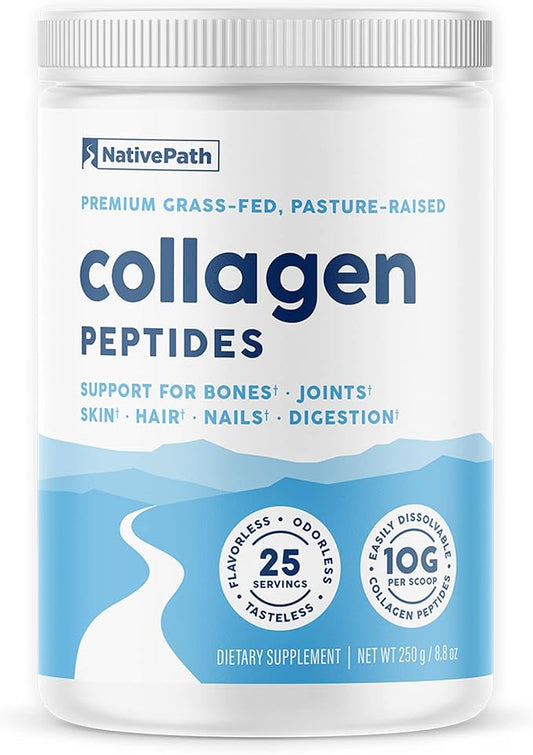 NativePath Collagen Peptides Protein 1 & 3 Collagen 8.8 oz (25 Servings)