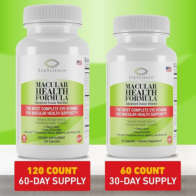 Macular Health Beyond AREDS2 Formula, Advanced B6 (60 (60 Day