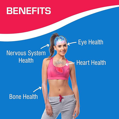 Time Release Super Vitamin B Complex - 60 Tablets for Heart, Brain, Eyes, Digestion, Nervous System, and Energy Levels - Complete B Complex Vitamins for Men and Women - T.R.I. B Plex Multivitamin