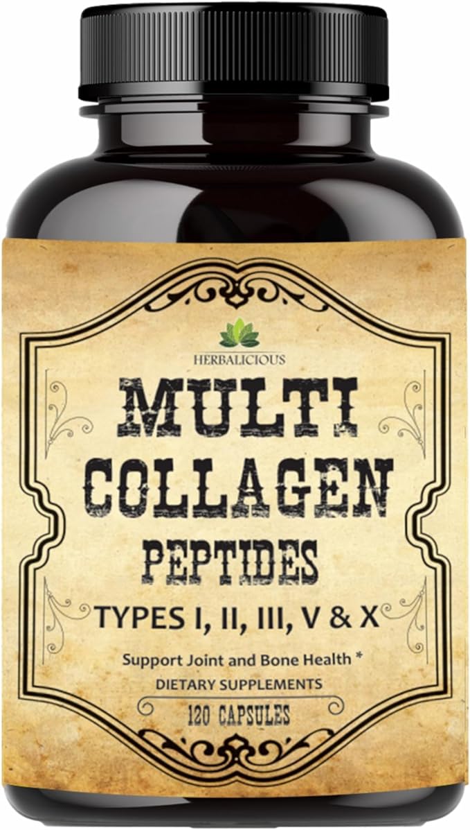 Multi Collagen Peptides Capsules 120 Capsules