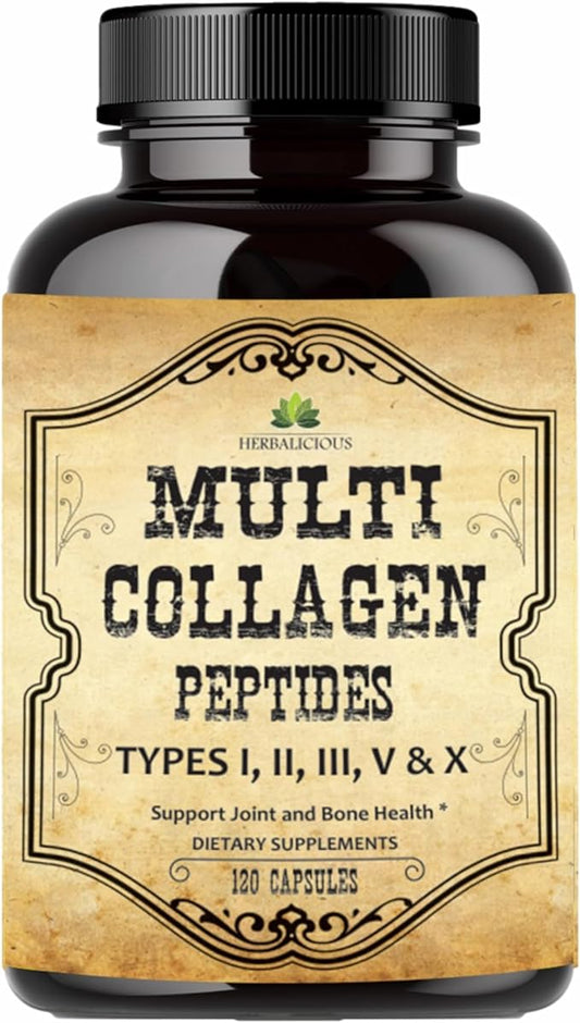 Multi Collagen Peptides Capsules 120 Capsules