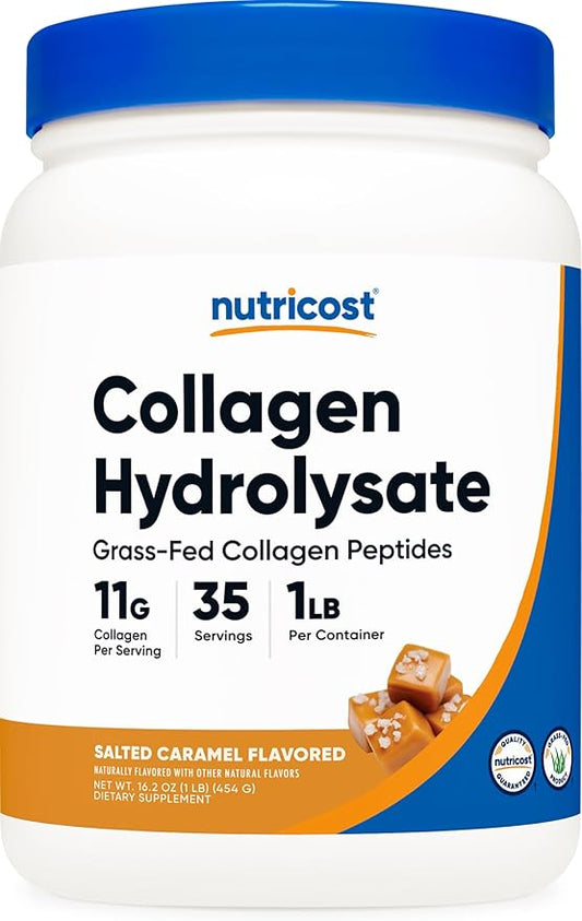 Nutricost Grass-Fed Collagen Powder 1LB (454