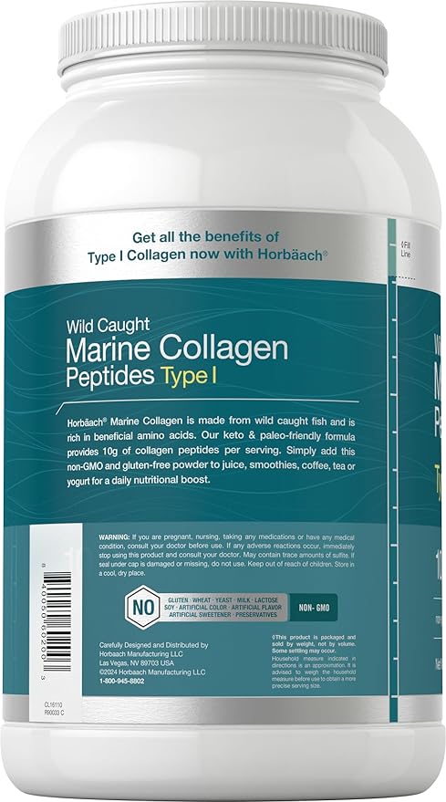 Horbäach Marine Collagen Powder 2.2 lbs