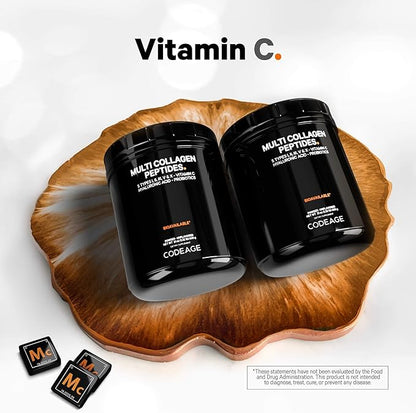 Codeage Multi Collagen Peptides + Probiotics 21oz
