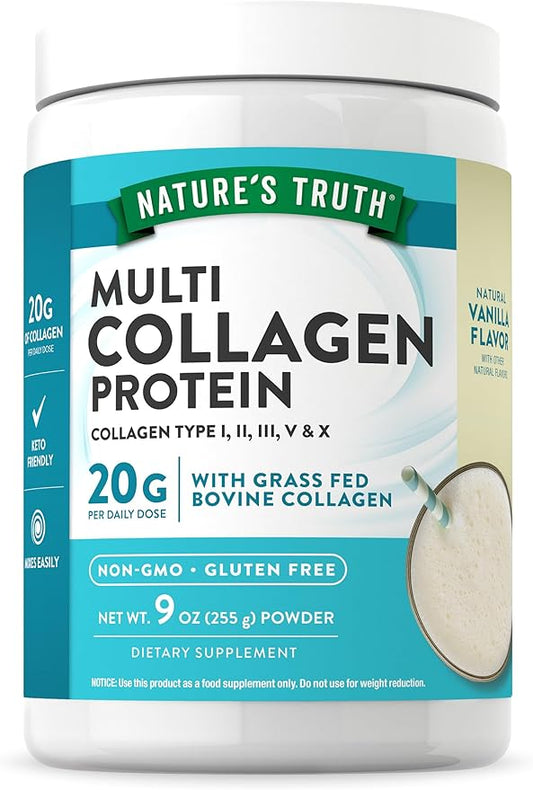 Nature's Truth Multi Collagen Protein Powder 9 oz