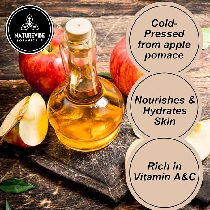 Naturevibe Botanicals Apple Oil 32 Ounces 100% Pure