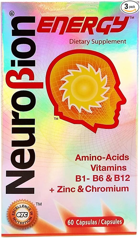 Neurobion, Energy Amino Acids, 60 Count 3)