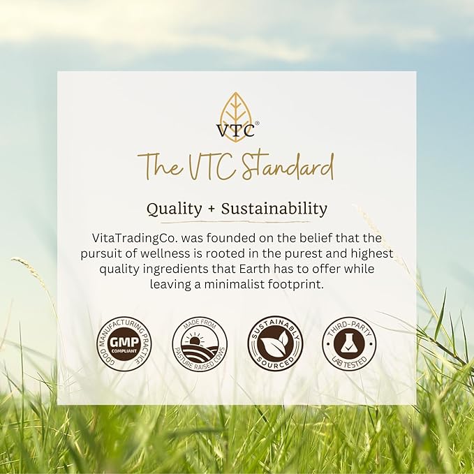 VTC VitaTradingCo. Grass-Fed Collagen Peptides Powder 30 Servings