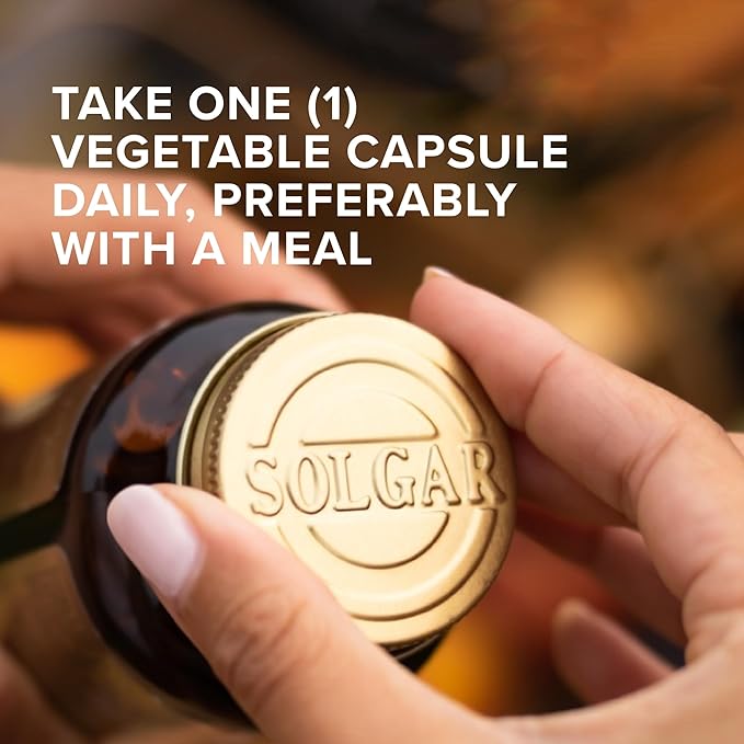 SOLGAR Vitamin D3 (Cholecalciferol) 125 mcg (5000 IU) 60 Vegetable 60 Servings