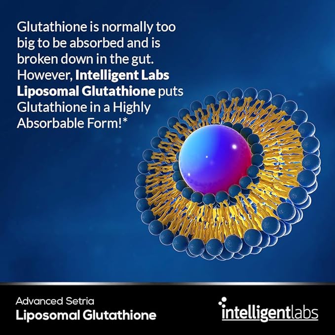 Liposomal Glutathione - Highly Advanced Antioxidant, 500MG per 30 Servings
