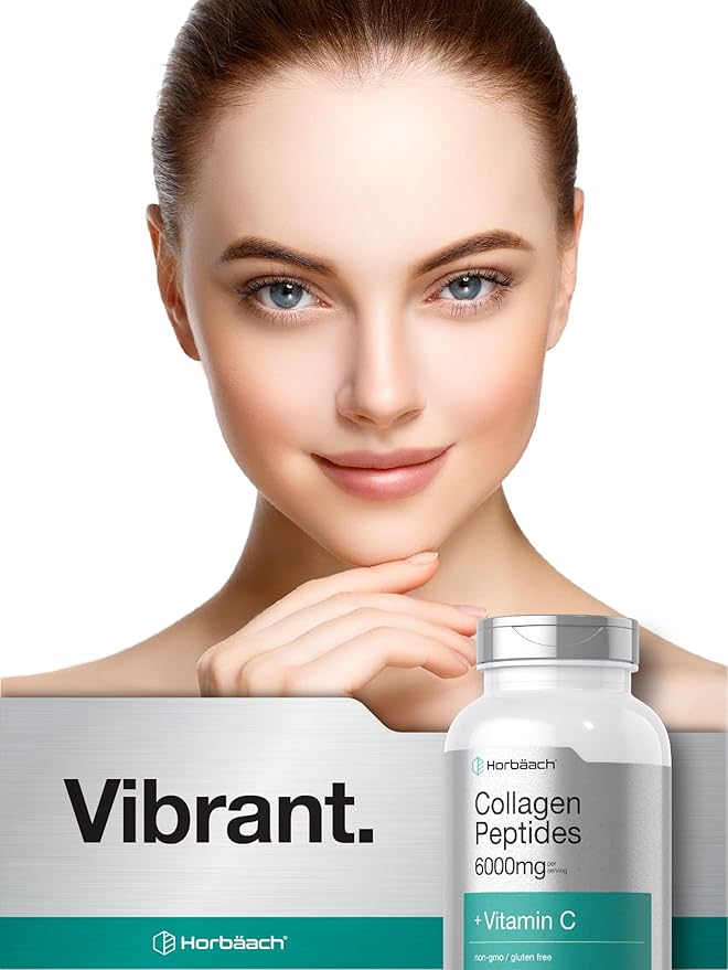 Horbäach Collagen Peptides 6000mg 300 Caplet