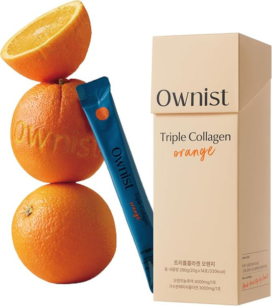 Triple Collagen Liquid Packets On-The-Go 14 Individual