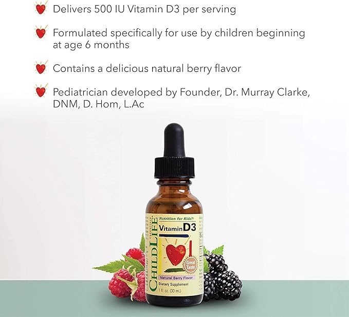 CHILDLIFE ESSENTIALS Immune Support 4-Pack D3 Natural