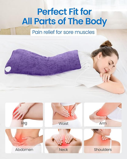 RENPHO XL Electric Heating Pads, King 12" x 24" Violet