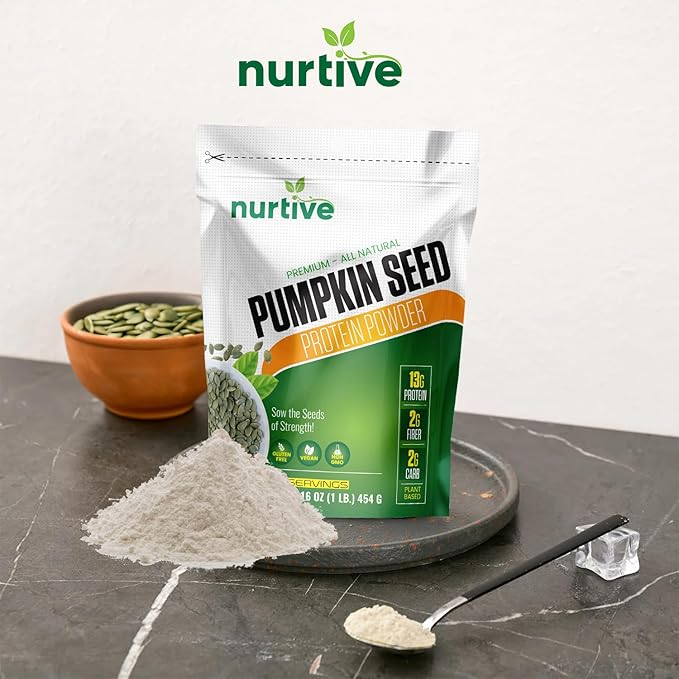 Pumpkin Seed Protein Powder 26 Servings (16 oz 454g)
