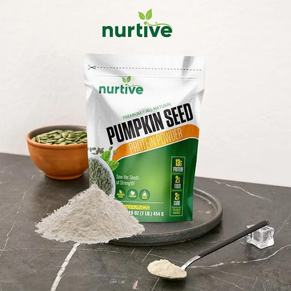 Pumpkin Seed Protein Powder 26 Servings (16 oz 454g)