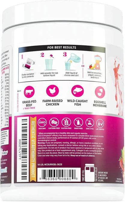 Multi Collagen Burn: Multi-Type Hydrolyzed Collagen