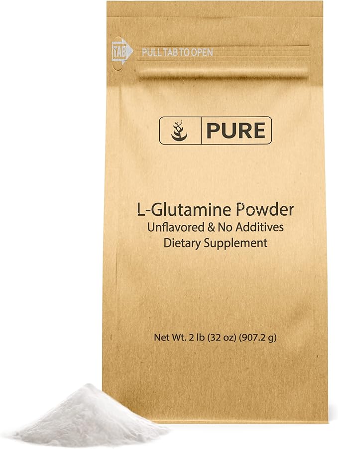 Pure Original Ingredients L-Glutamine (2lb) Alpha-Amino