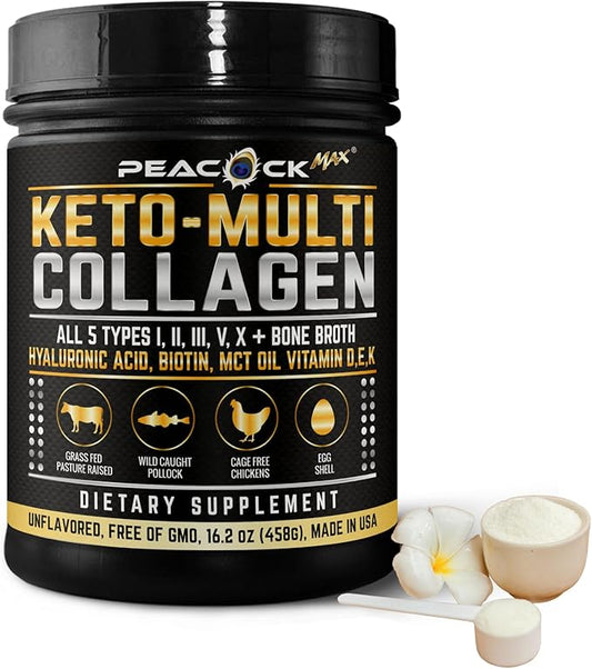 Keto Multi Collagen 5 Types 16.2 oz