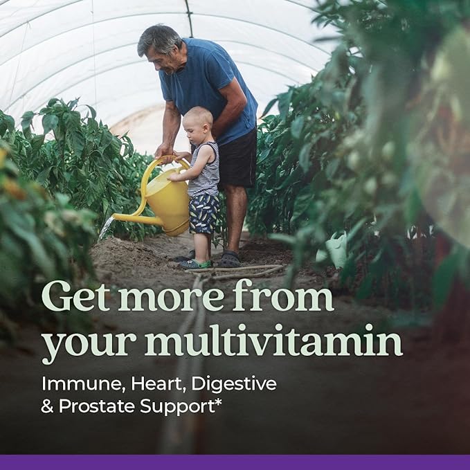 New Chapter Men's Multivitamin 50 plus 20+ Nutrients 55+, Gentle 72 ct