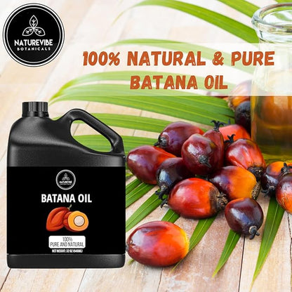 Naturevibe Botanicals Batana Oil 32 Ounces 100% Pure